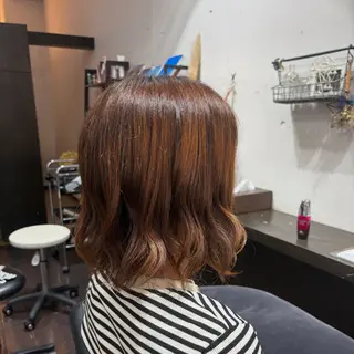 ミディアム カットモデル/ 松浦愛莉のヘアスタイル