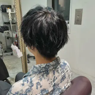 カラー メンズ フェザーパーマ🌙 毛流れ yuzukiのヘアスタイル