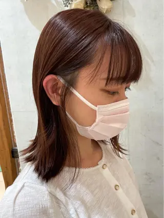 セミロング カラー 🩵ANELA東口 齋藤琴音💚のマツエク・マツパデザイン
