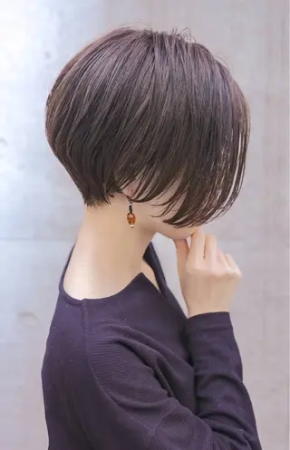 ショート Kingdom元町店所属・ヘアメイク金坂 /カットカラー/のヘアスタイル