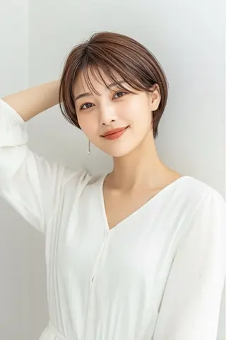 ショート リベルテ 渋谷のヘアスタイル