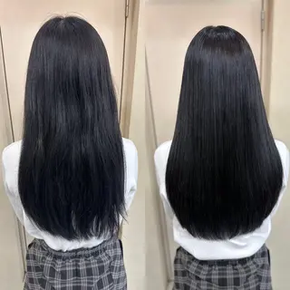 ロング パーマ 髪質改善/縮毛矯正 /ブリーチ矯正/岡部のヘアスタイル