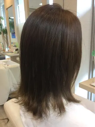 ミディアム カラー Fika所属・佐藤 匠のヘアスタイル