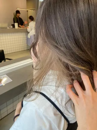 セミロング haruki所属・. nozomiのヘアスタイル