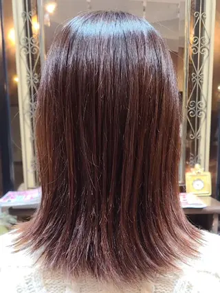 ミディアム 桐島 令奈のヘアスタイル