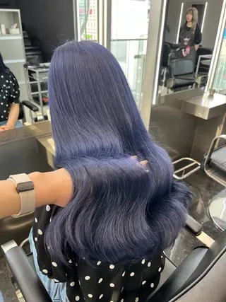 ロング カラー 韓国ヘア🖤/透明感 shihoのヘアスタイル