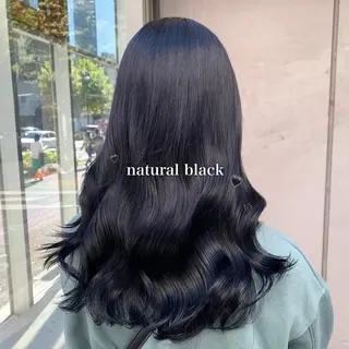 ロング カラー 韓国っぽ♡寒色/暗髪 🫧MOEKA🦋のヘアスタイル