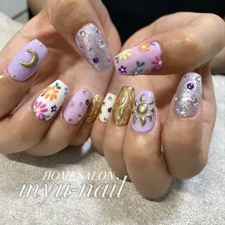 ネイル ホームサロン myu-nailのネイルデザイン