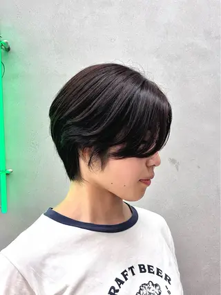 ショート 谷井 実結樹のヘアスタイル