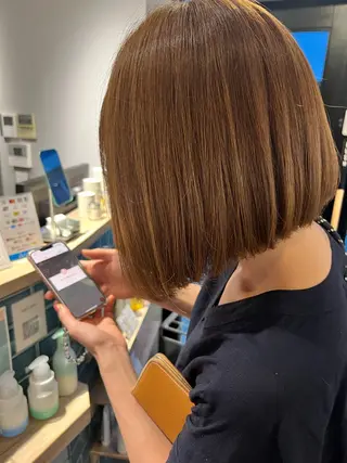 ミディアム カラー OAK 中目黒のヘアスタイル