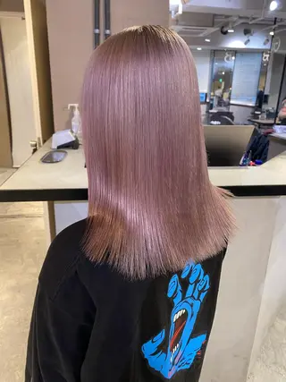 セミロング 新規割引あり♡ yuuのヘアスタイル