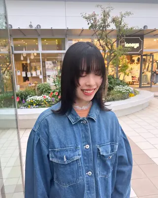 ミディアム 🫧Ai/ ロロネー森ノ宮💖のヘアスタイル