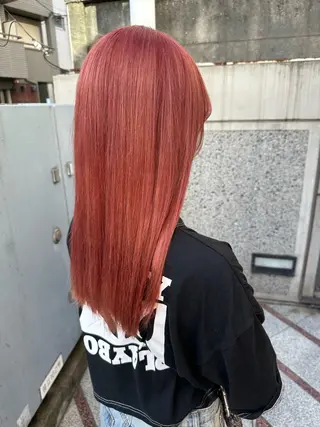 ロング カラー ヘアアレンジ ひな ALBA🐰三鷹のヘアスタイル