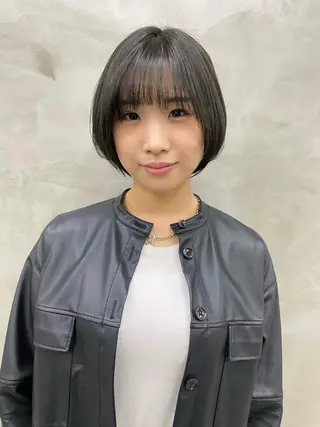 ショート カラー yiye 青山所属・無料カットモデル募集 🌱ひょうがのヘアスタイル