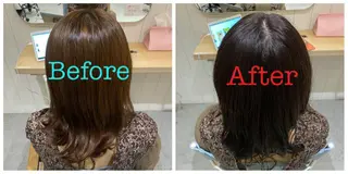 ミディアム カラー エリア唯一🌈ᵕ̈* 派手髪モリヤ🌺のヘアスタイル