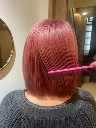 ミディアム カラー 梅田/ハイトーン /yuriのヘアスタイル