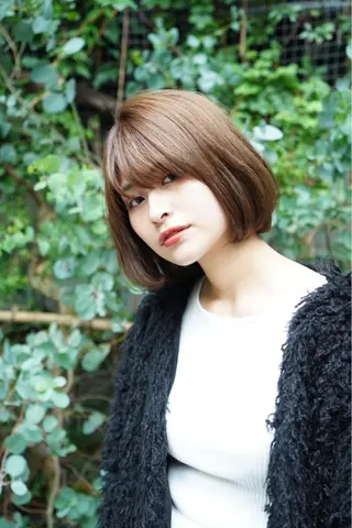 ミディアム 髪質改善縮毛矯正 リピートNo.1米倉のヘアスタイル