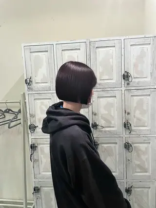 ショート 中村 潤菜のヘアスタイル