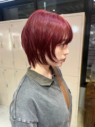 ミディアム 💥ウルフカット デザインあんな💥のヘアスタイル