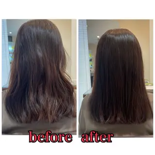 ロング 平 真亜里のヘアスタイル