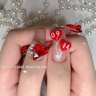 ネイル west coast スカルプ専門店のネイルデザイン