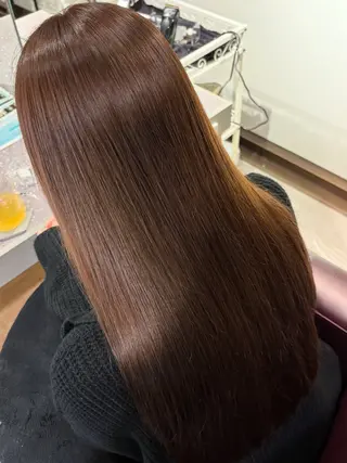 セミロング 札幌中央区縮毛矯正 美容師遠藤龍雅のヘアスタイル