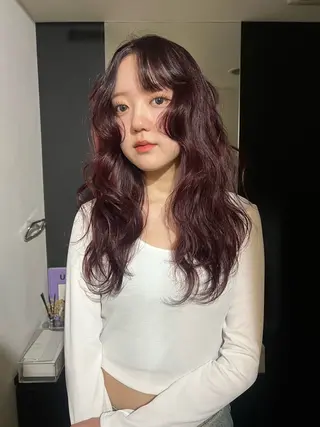 ロング カラー 🎀ハイトーン カラー/宮澤　希🎀のヘアスタイル