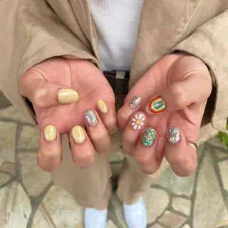 ネイル happiness プライベートサロンのネイルデザイン