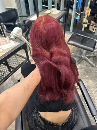 ミディアム カラー パーマ ヘアアレンジ メンズ 暖色💖ツヤ髪💖 masae🌼のヘアスタイル
