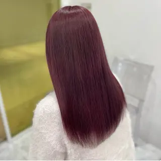 セミロング カラー 🎀愛されgirly ヘア🫧Ayakaのヘアスタイル