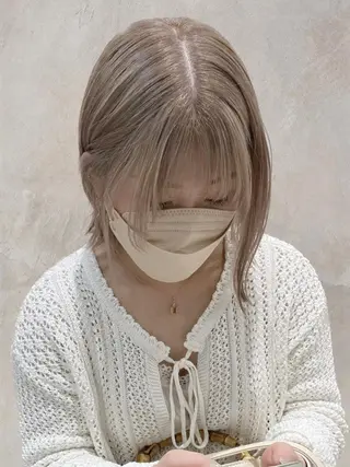 ショート カラー ハイトーンカラー 🩷NANAのヘアスタイル