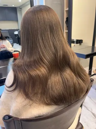 ロング SORA表参道所属・🫧透明感カラー🫧 暖色/島田晃太郎のヘアスタイル