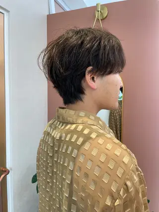 ショート メンズ ショート・ボブ 中村俊哉のヘアスタイル