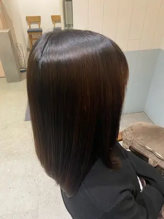 セミロング エリア唯一🌈ᵕ̈* 派手髪モリヤ🌺のヘアスタイル