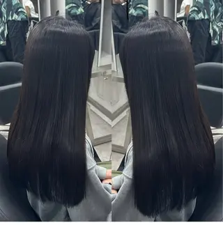 ロング 透明感カラー×髪質 とぅるん艶・猿渡のヘアスタイル