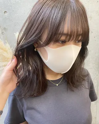 ミディアム COA  表参道所属・yume. COA GINZAのヘアスタイル