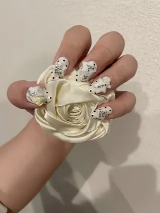 ネイル lettie🎀 京都ガーリーネイルのネイルデザイン