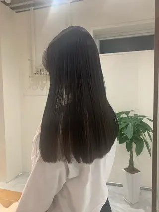 ロング 【ミディアムと ロングに特化】島田恋のヘアスタイル