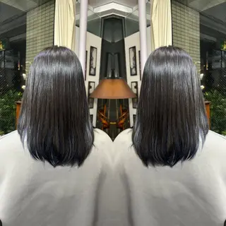 ミディアム ☻モエカ/ハイトーン アレンジ☻のヘアスタイル