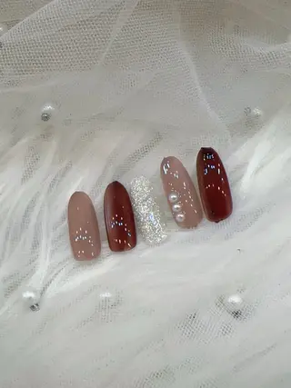 ネイル ネイルサロンキューティプティ所属・アワ ネイル池袋のネイルデザイン