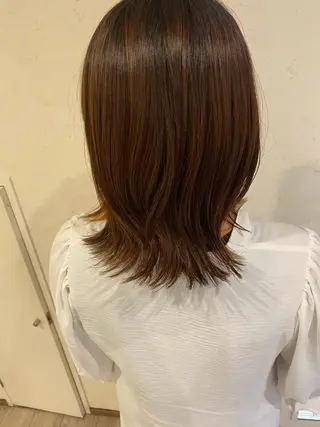 ミディアム 🍑 モモカ🍑のヘアスタイル