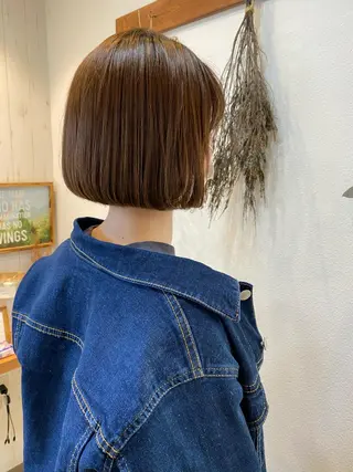 ショート カラー ショート、ボブ シマダマサトのヘアスタイル