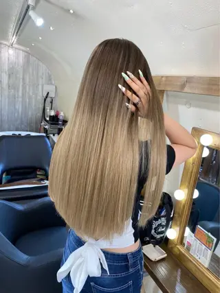 ミディアム カラー 齋藤 優太朗のヘアスタイル