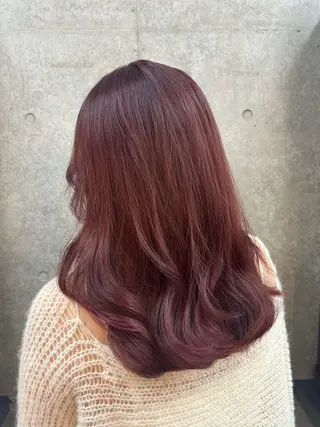 カラー すずき さくやのヘアスタイル