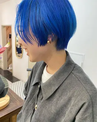 ショート masa/ボブ特化/ ぷつっとボブのヘアスタイル