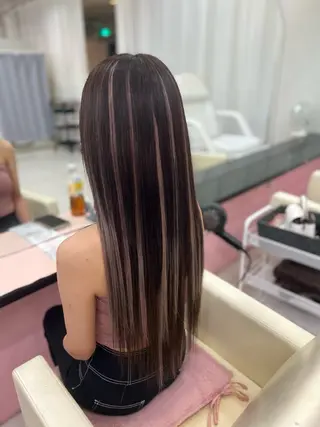 ロング 【シールエクステ】 chihoのヘアスタイル