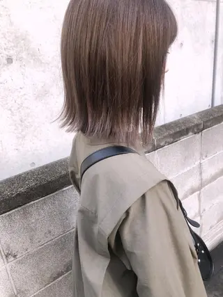 ミディアム カラー 山本 芳喜のヘアスタイル