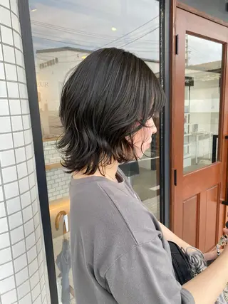ミディアム カラー モデル募集 和田のヘアスタイル