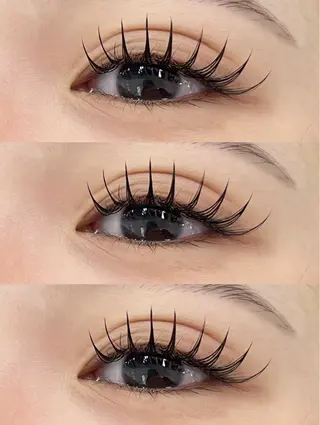 マツエク・マツパ big wave 🌊のマツエク・マツパデザイン