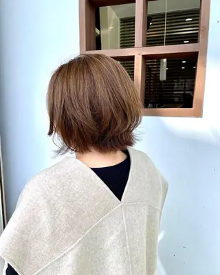 ミディアム カラー 美容室 Jフィドルファドル所属・わきた かずなのヘアスタイル